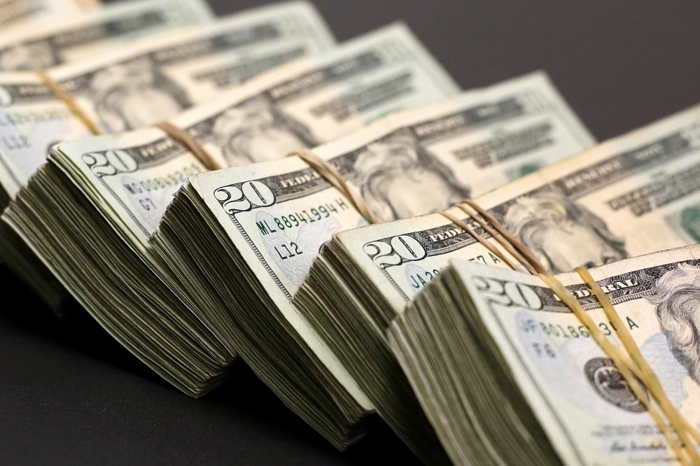 Đồng USD tăng nhẹ. Ảnh: Int